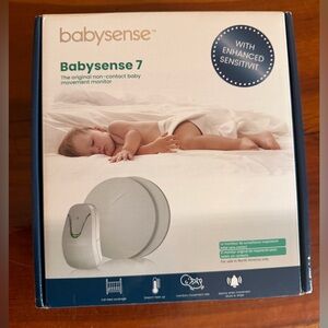 Babysense 7 Baby Movement Monitor - White Non-Contact Sensor